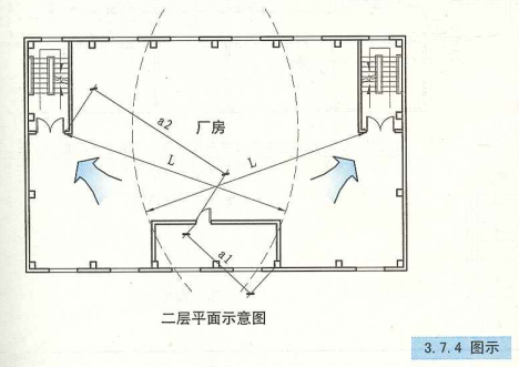 3. 7. 4 图示 二层平面示意图