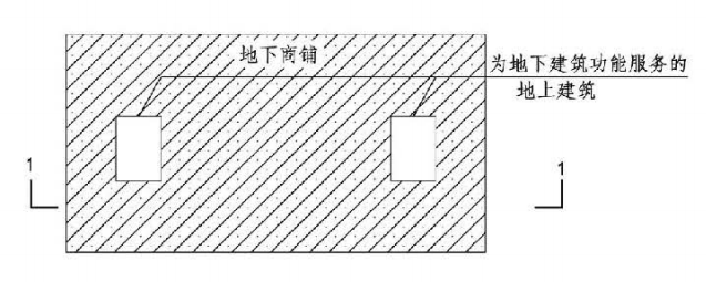 3.5.2图示  地下建筑示意图A