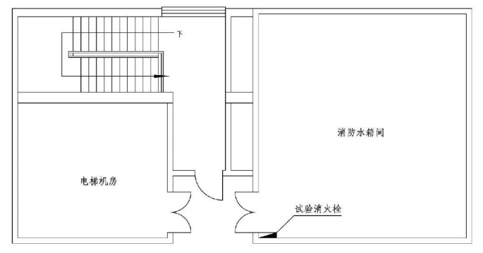 7.4.9图示 试验消火栓布置示意图