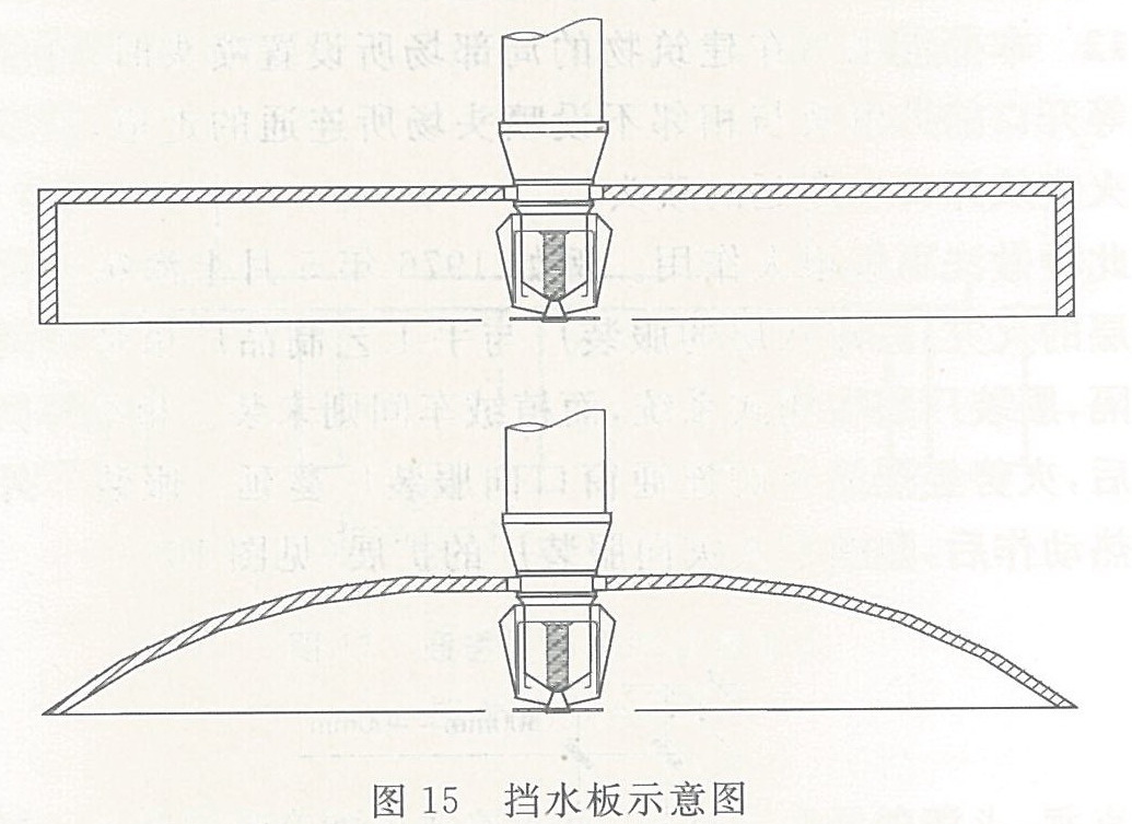 挡水板示意图